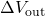 \Delta V_{\text{out}}}