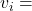 v_i = 