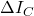\Delta I_C