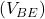 \left( V_{BE} \right)