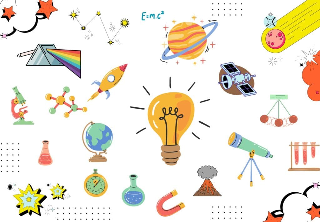 Physical Sciences | The Sub Domain of Natural (Practical) Science | Illustration