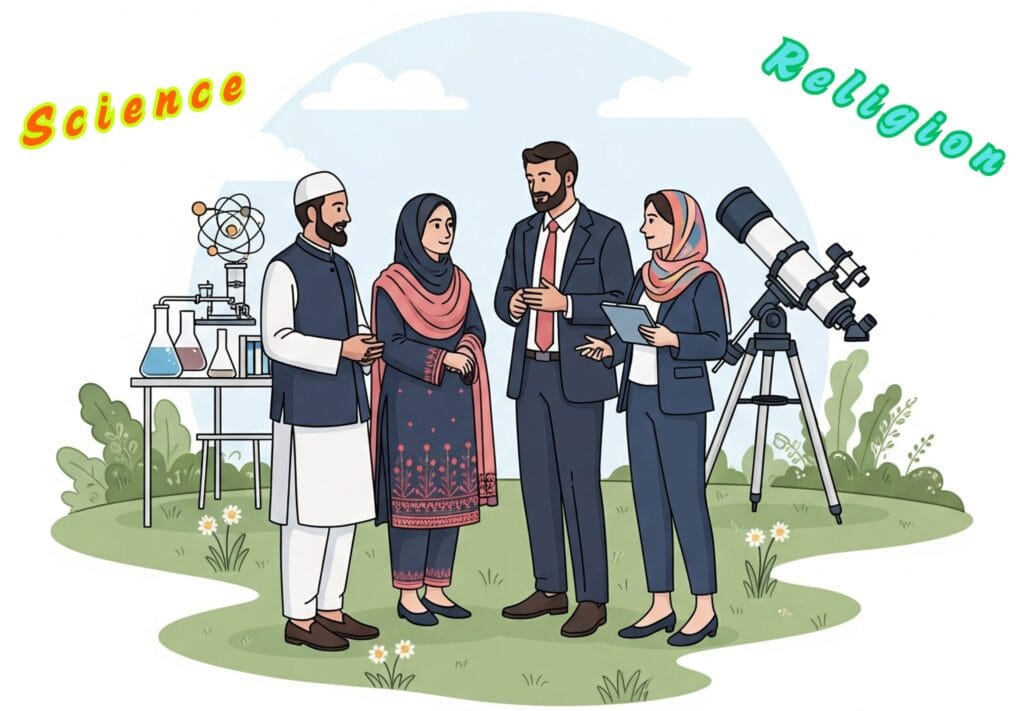 Science + Faith = A Full Picture of Life | Illustration