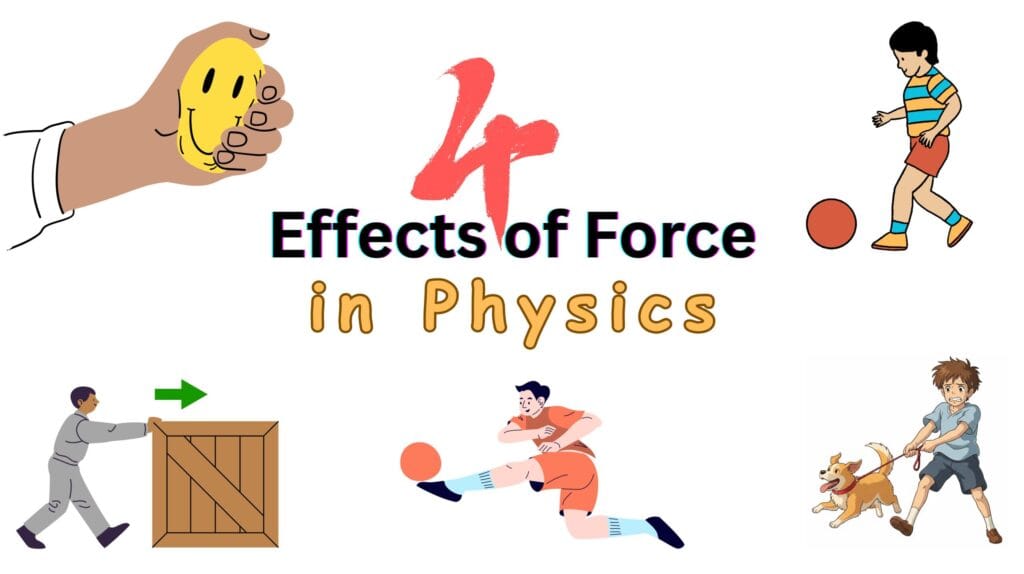 4 Effects of Force | Real-Life Applications