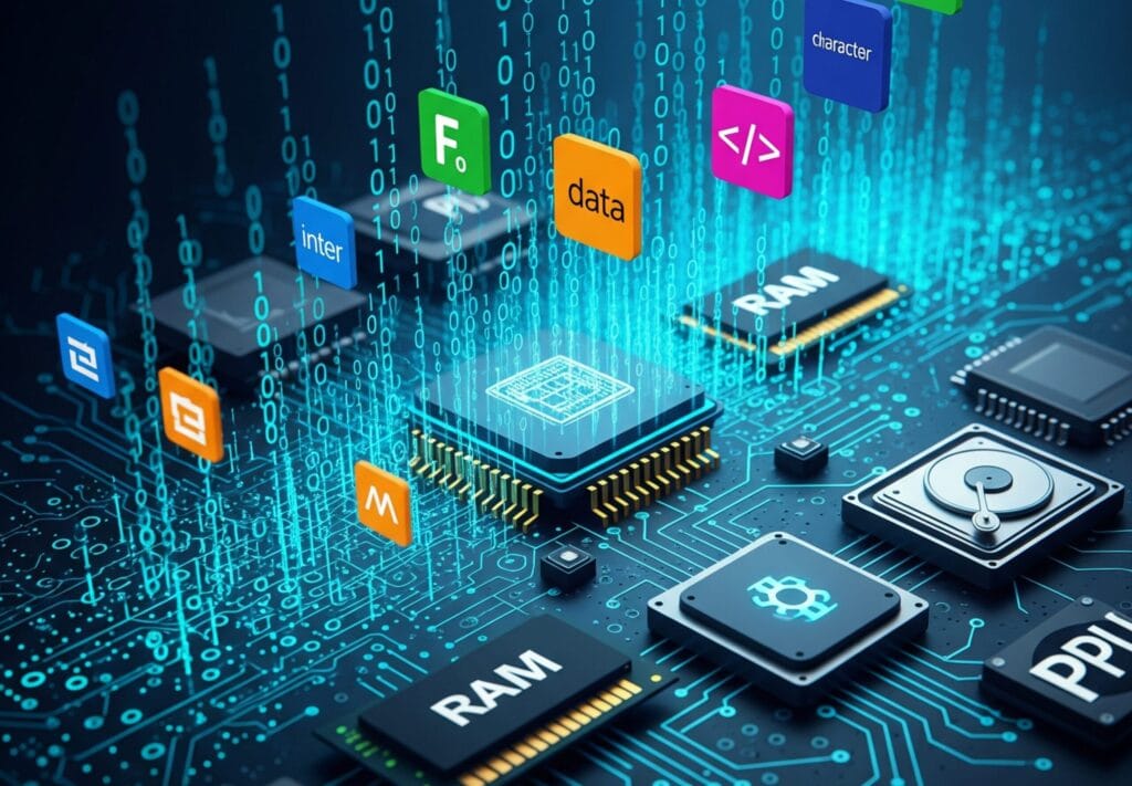 Binary The Language of Computers - Illustration
