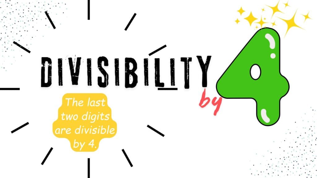 Divisibility by 4 | Rule Illustration