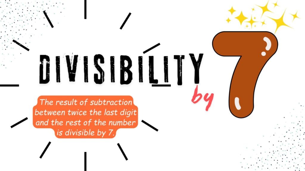 Divisibility by 7 | Rule Illustration
