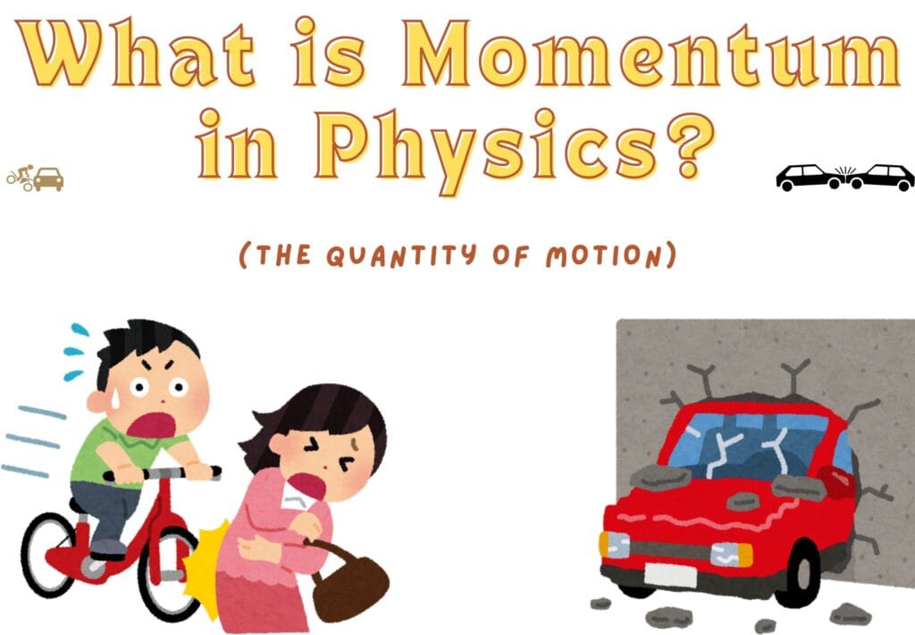 What is Momentum in Physics? |Momentum and Law of Conservation of Momentum Illustration
