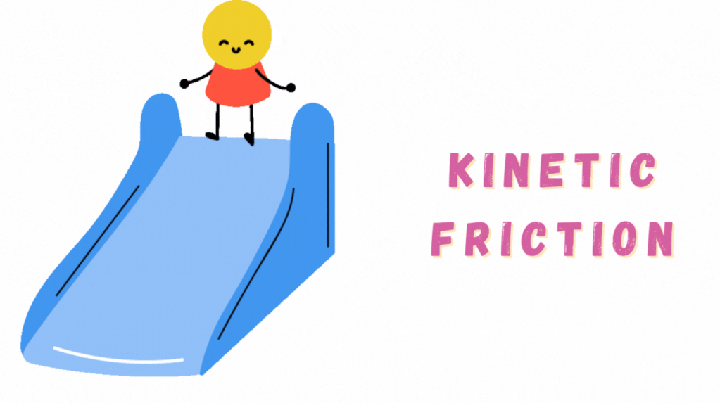 Kinetic Friction (Sliding Friction) | GIF Illustration of a Kid Enjoying a Slide