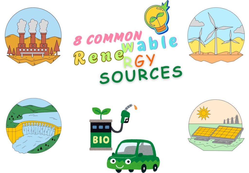 8 Common Renewable Energy Sources