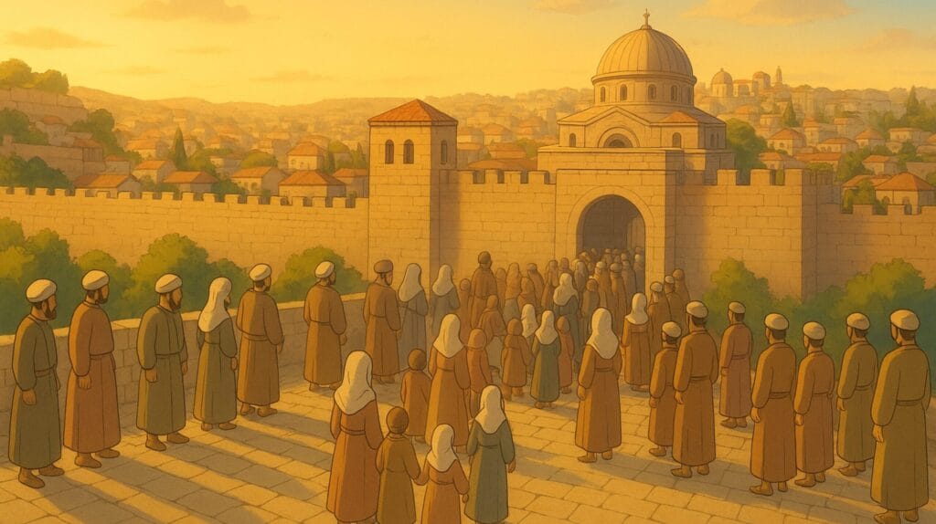 16 - Illustration of The End of Exile and Diaspora 600s CE - A Tale of Peace, honour, and Belongingness
