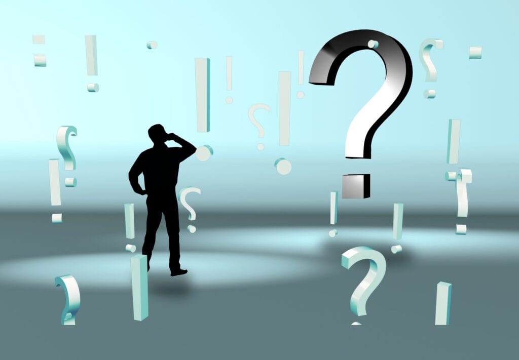 The Doubters | A Silhouette Standing alone Trying to Make a Decision