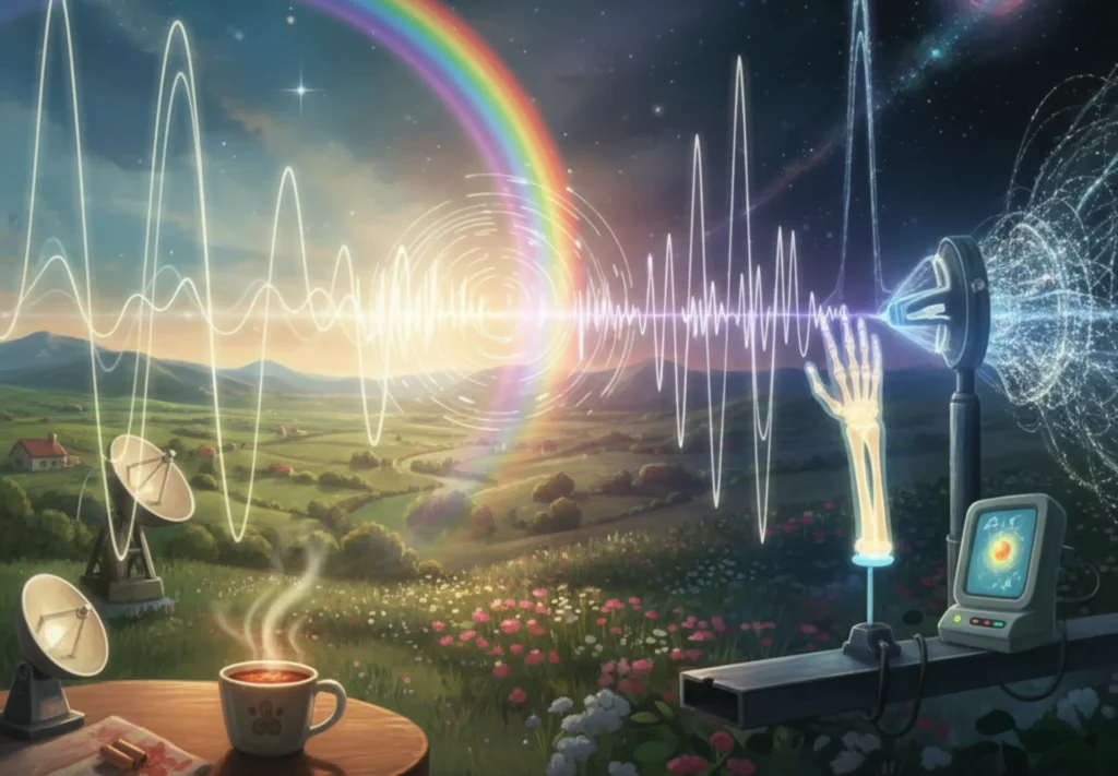 01 - Illustration of Infra-Region (the gentler, low-energy side) vs Ultra-Region (the stronger, high-energy side)