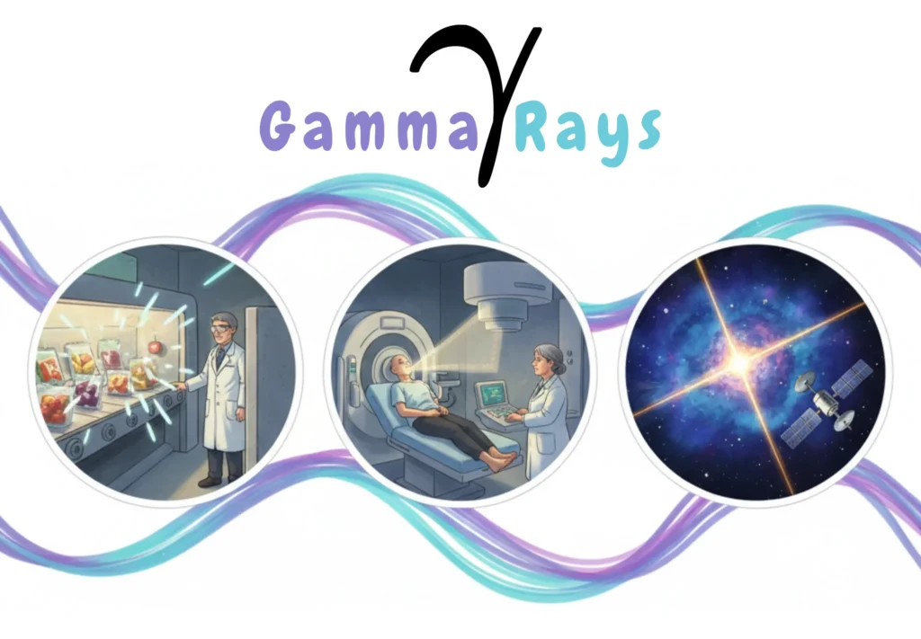 07 - Gamma Rays (γ-Rays) in Our Daily Lives - Illustration