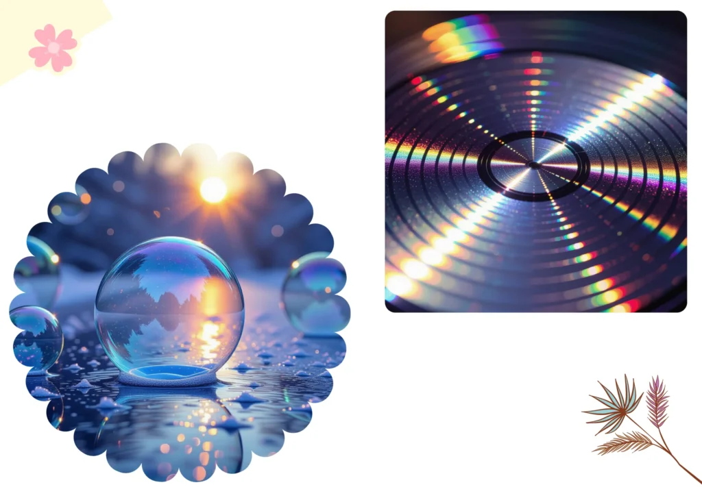 Illustration of the Phenomenon of Diffraction of Light